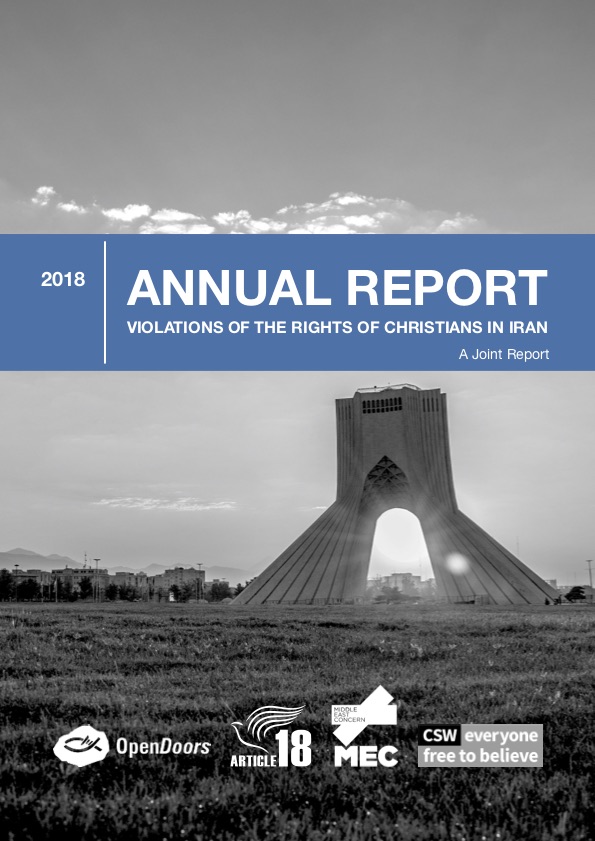 Violations of the rights of Christians in Iran in 2018